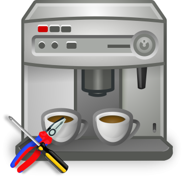 AEG -Kaffeevollautomat-Reparatur-Werkstatt